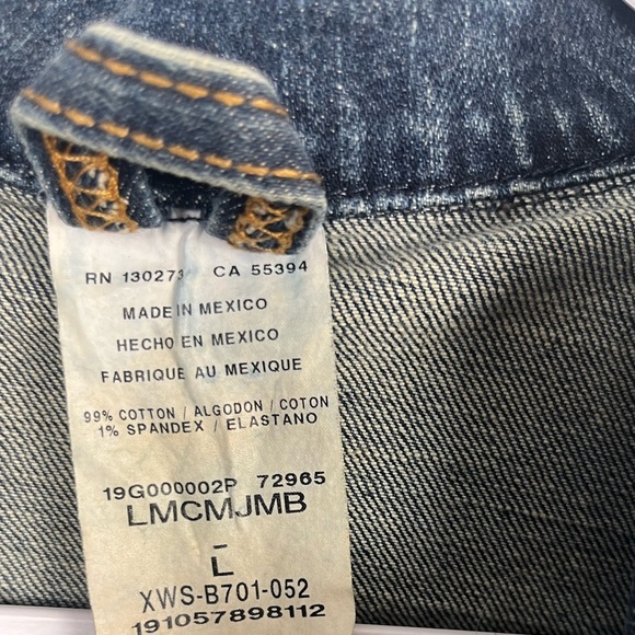 Wrangler x ModCloth Dependence Cropped Jacket size Large - Picture 7 of 9